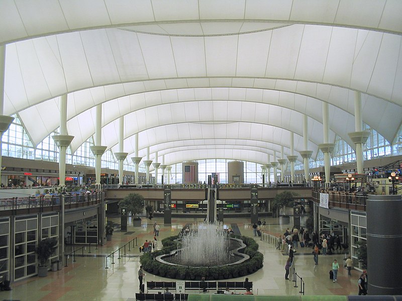 The Story Behind Denver Airport’s Fabric Roof