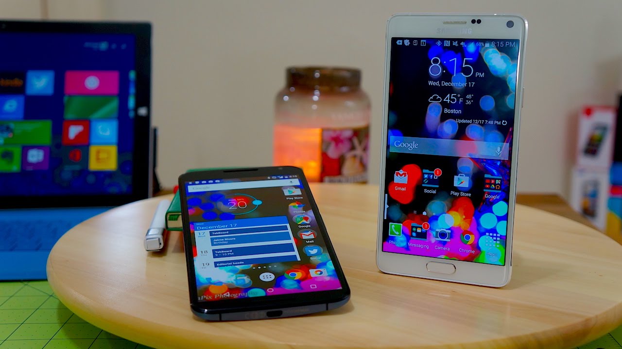 Galaxy Note 6 Vs Nexus 6: A Comparison